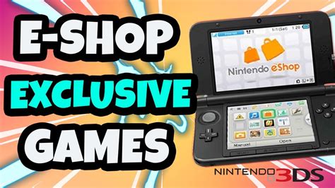 good 3ds eshop games|3ds eshop exclusive games list.